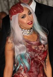 Image result for lady gaga meat dress