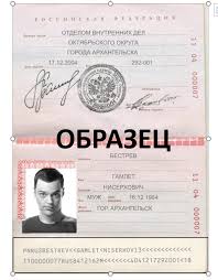 Image result for скан паспорта