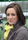 Natalie Pinkham poses for a photo while taking part in Keep your Eye on the ... - Keep+Eye+Ball+Charity+Football+Match+BmfB7OjzeYtl