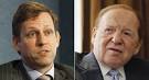 Adelson are pictured.