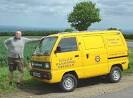 PETER PERKIN'S SOLAR POWERED BEDFORD RASCAL VAN