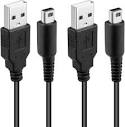 Amazon.com: Trenro 2 Pack 3DS Charger Cable, 2DS DSi USB Power ...
