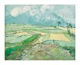 Wheat Fields after the Rain (The Plain of Auvers), 1890 by Vincent ...