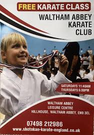 Image result for Waltham Abbey Shotokan Karate Club