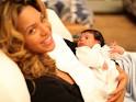 Blue Ivy Carter first pictures appear: Photos feature happy baby ...