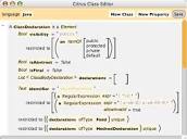 A partial specification of the Java programming language's class ...
