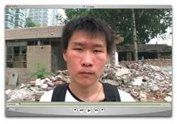 Still frame from "Imaging Beijing," John Craig Freeman, 2007. - 35_xizhimen_station_15