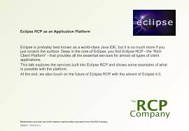 Image result for Eclipse RCP
