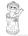 Sesame Street coloring page