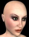 creating a human face.