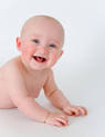At four months old, babies can