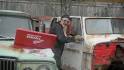 Went to George The Jeep and bought a roof from a 50's Willys Wagon from him, - via Daymix