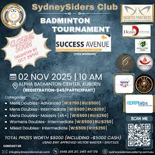 Image result for Alpha Whitworth Badminton Club