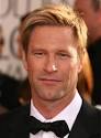 Aaron Eckhart Dog Yellow Lab