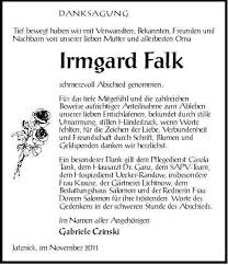 Irmgard Falk | Nordkurier Anzeigen