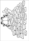 Garfield coloring page