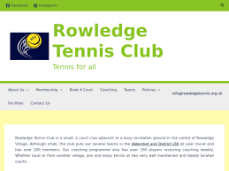 Image result for Rowledge Tennis Club