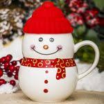 Image result for Кружка узор снеговики