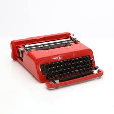 Afbeeldingsresultaat voor sottsass typewriter