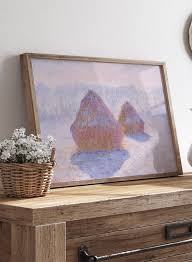 Image result for Monet haystacks