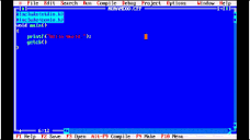 Turbo C Hello World Programming in 64bits Windows 7 or 8 - YouTube