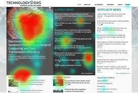 Image result for heat map eye