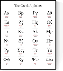 Image result for greek alphabet