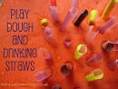 Playdough   Drinking Straws   Simple Fun No Time For Flash Cards