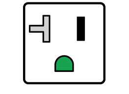 Image result for コンセント　穴 %