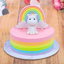 Image result for rainbow cake