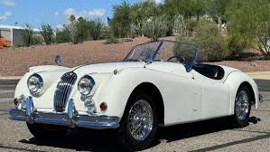 Image result for Old English White 1955 Jaguar