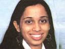 Harithra Murugan, daughter of