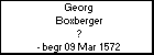 Der Stammbaum von Georg Boxberger