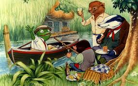 Toad in his wager-boat