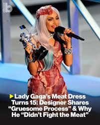 Image result for lady gaga meat dress