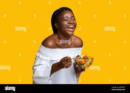 Image result for women eating salad and smiling