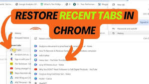 Image result for Show my windows and tabs from last time
