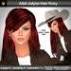 A&A Jolynn Hair Ruby (long straight flexi with show/hide/menu colorable ... - A&A Jolynn Hair Ruby-pic