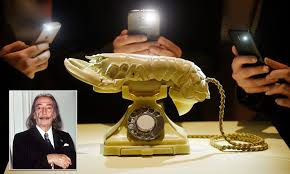 Image result for dali lobster telephone