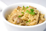 Recipe for Rice Pilaf with Crimini Mushrooms at Life's Ambrosia