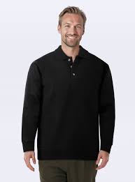 Image result for Мужская толстовка neck button black