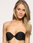 Strapless bra by Fashion Forms; Smooth moulded push up style cups; Backless