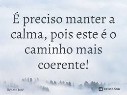 Image result for foto manter a calma