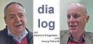 ... Heinrich Dingeldein (FDP) und Georg Fülberth (Fraktion Marburger Linke). - Dialog-Dingeldein_Fülberth