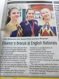 Image result for Nairn Synchronized Swimming Club
