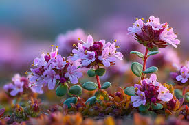 Attēlu rezultāti vaicājumam “Thymus serpyllum flower”