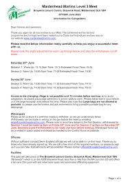 Image result for Maidenhead Marlins Swimming Club