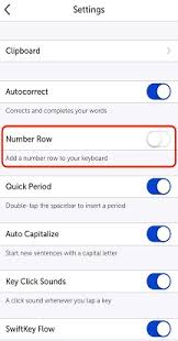 Image result for android keyboard number row
