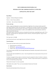 Image result for West Cumberland Orienteering Club