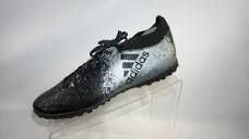 Adidas Techfit Size 8.5 M Black Gray Fabric Lace Up Running ...
